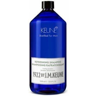 KEUNE 1922 紳藍 薄荷涼感洗髮精+壓頭 1000ml (公司貨)
