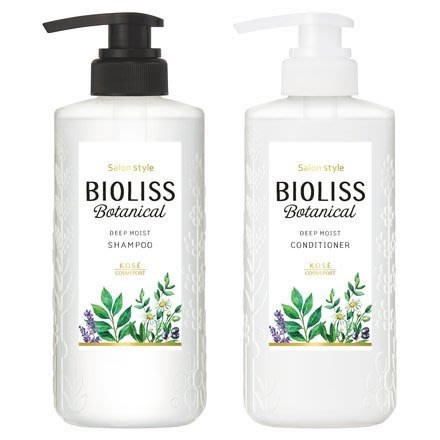 KOSE 高絲 BIOLISS 沙龍風格植物性 洗髮/潤髮 深層保濕 480ml