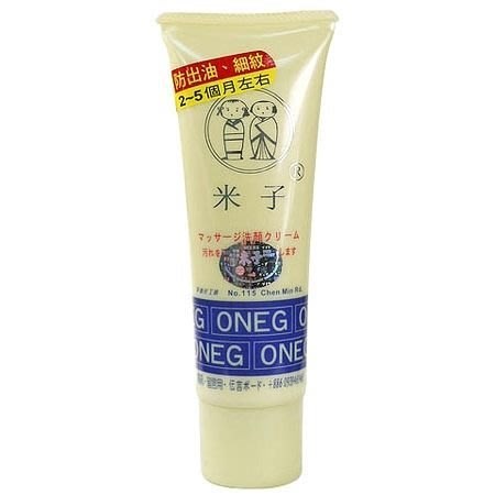 米子 可按摩 洗顏霜 洗面乳 100g