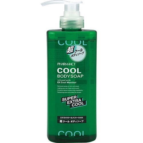 日本 熊野 PHARMAACT 法瑪雅 超酷涼沐浴乳 600ml 綠瓶 