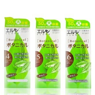 伊露恩 草本溫和護髮染髮霜 50g+50g (內容物:包含第一劑和第二劑)