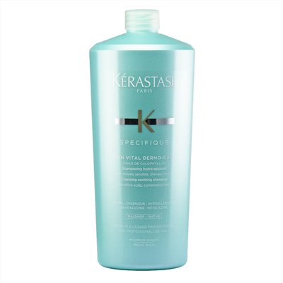 KERASTASE 卡詩 清新舒緩髮浴 1000ml+押頭