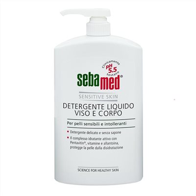 sebamed 施巴 潔膚露pH5.5 盒裝附壓頭 1000ml 一般肌 敏感肌 沐浴露
