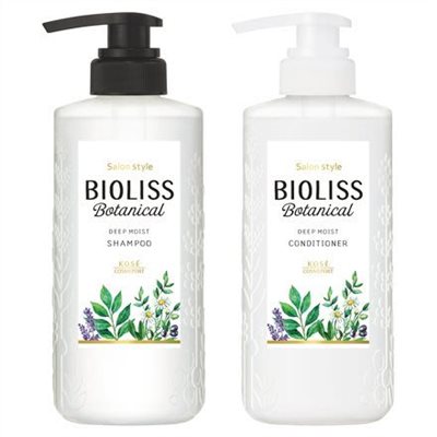 KOSE 高絲 BIOLISS 沙龍風格植物性 洗髮/潤髮 深層保濕 480ml