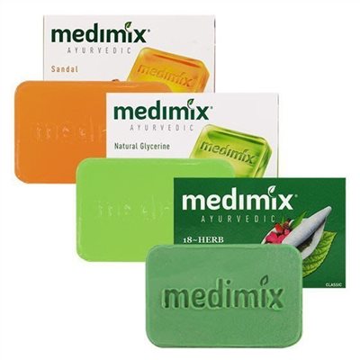 MEDIMIX 美黛詩 印度綠寶石皇室藥草浴 美肌皂 肥皂 香皂 125g