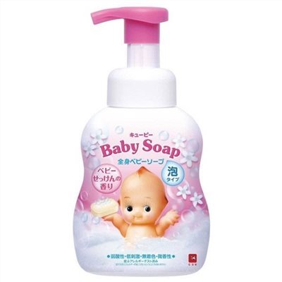 COW 牛乳石鹼 嬰兒全身泡泡沐浴乳 皂香 400ml